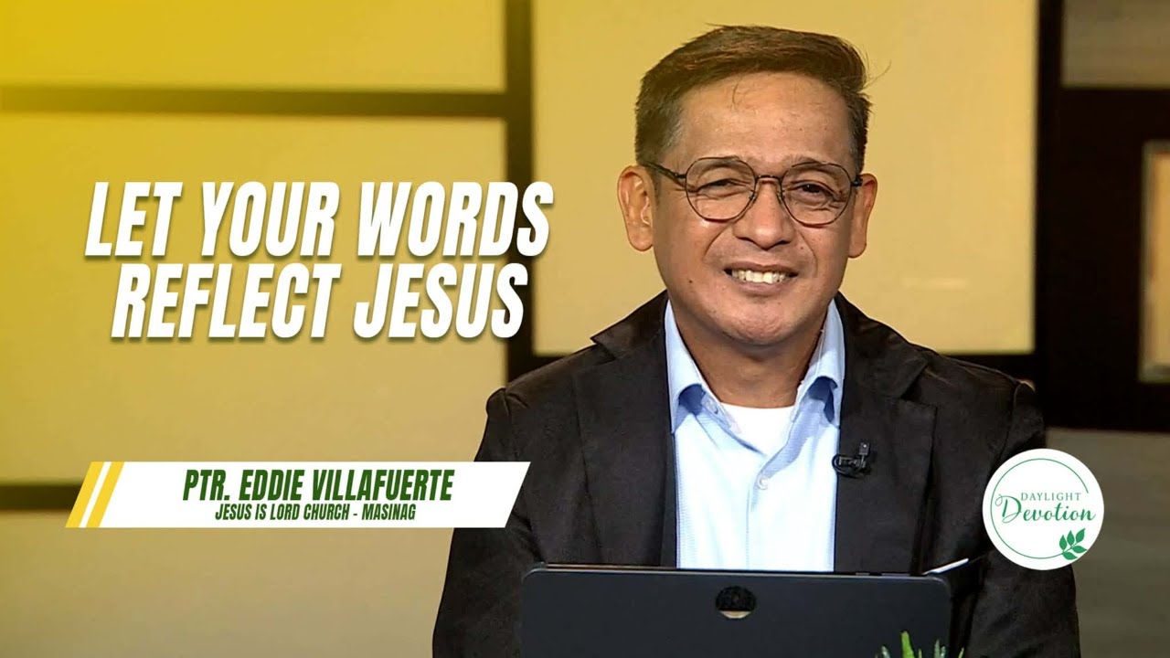 Daylight Devotion | Let Your Words Reflect Jesus | February 23, 2026