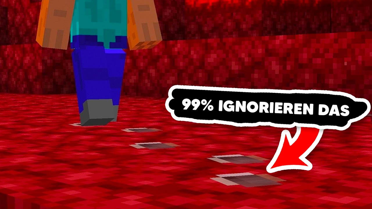 VERSTECKTE Minecraft Dinge die du ÜBERSEHEN hast!