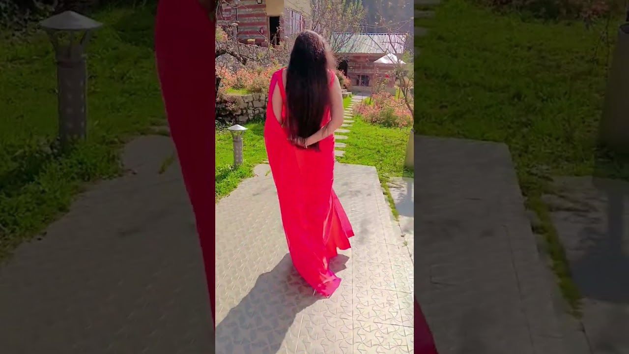 chinnon saree styling #fashion #saree #styling