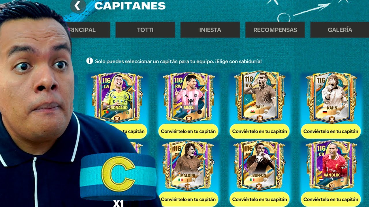 Recib&iacute; la Recompensa Final de CAPTAINS EXTRAORDINARIOS en FC Mobile
