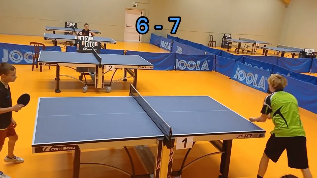 tournoi stage : Loan Piret 🇧🇪 ( E2 ) - Mathis Joret 🇧🇪 ( E4 )