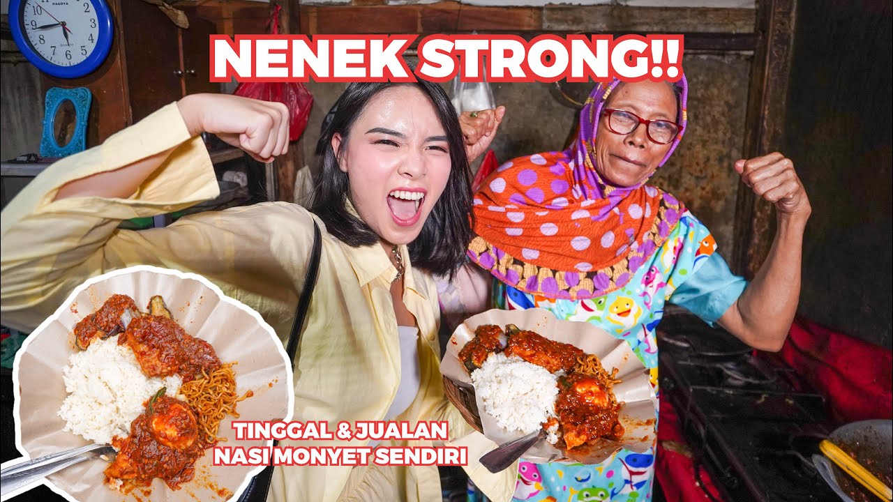 NASI MONYET 12 RIBU LAUKNYA KOMPLIT!!