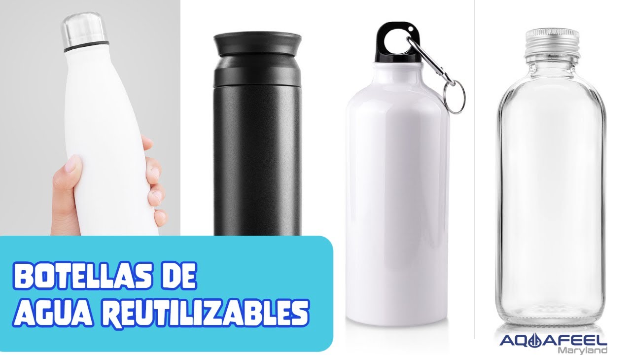 Aquafeel Maryland - Botellas de agua reutilizables: ¿es seguro usarlas?