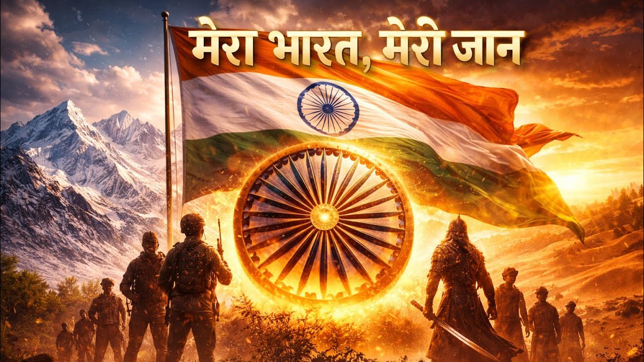🚩 मेरा भारत, मेरी जान: A Soulful Patriotic Tribute | The Hindu Voice |