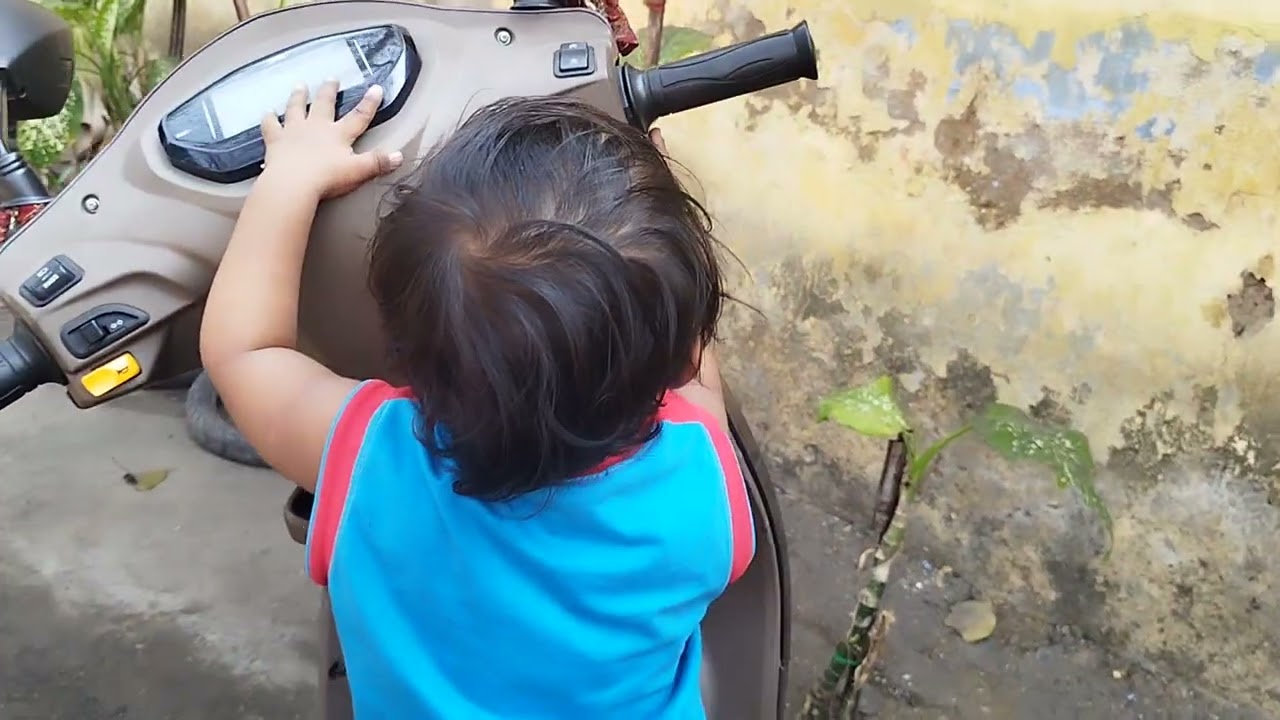 Scooty tranning #minivlog 