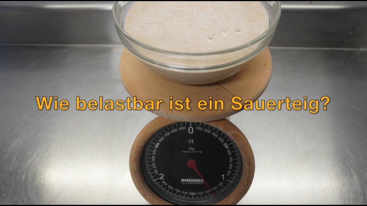 Sauerteig Profiwissen - wie belastbar ist ein Sauerteig? Kann man einen Sauerteig überfordern?