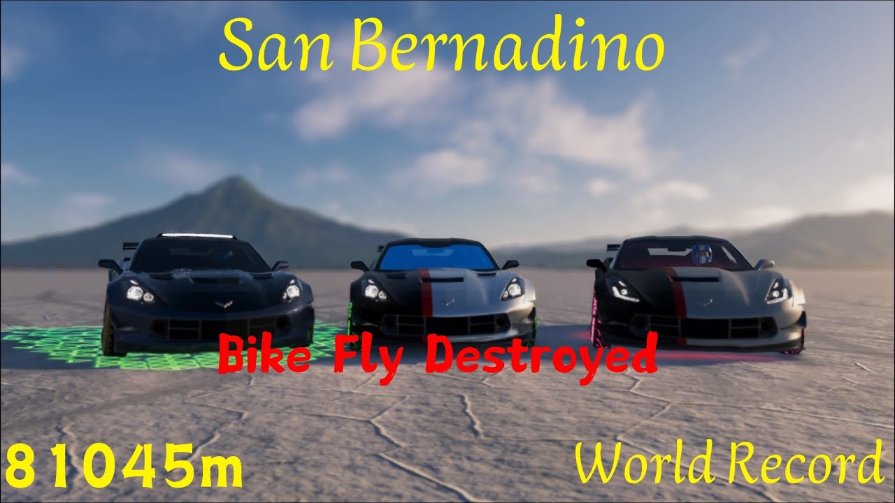 The Crew 2 | San Bernardino Escape [81045m - World Record]