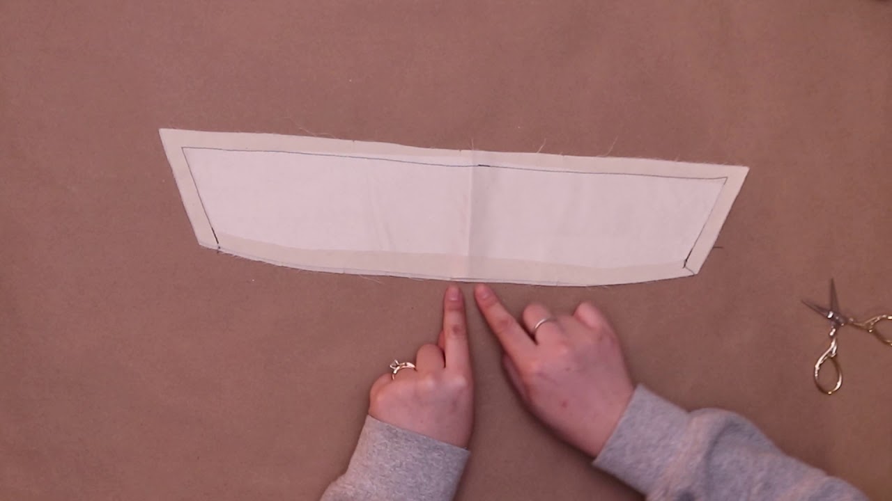 Sewing the Straight Collar