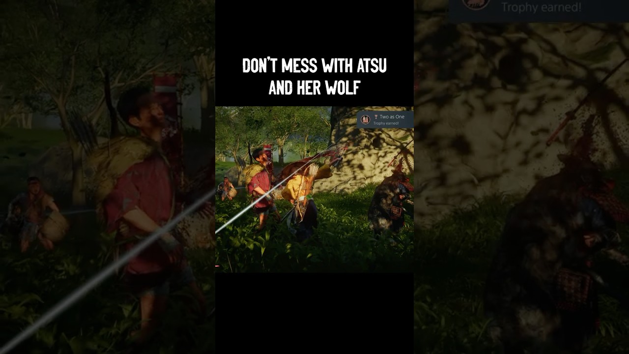 Ghost Of Yotei - Don't Mess With Atsu And Her Wolf
