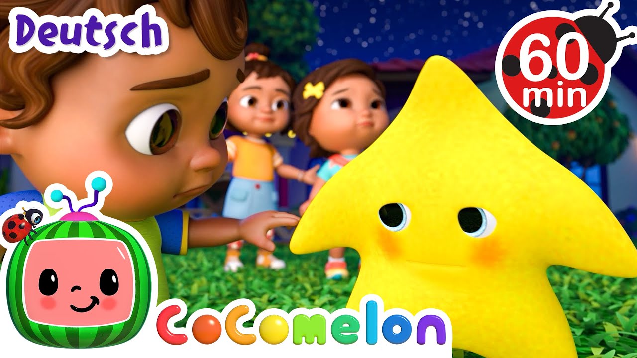Leuchte, leuchte, kleiner Stern | CoComelon Deutsch | Cartoons und Kinderlieder