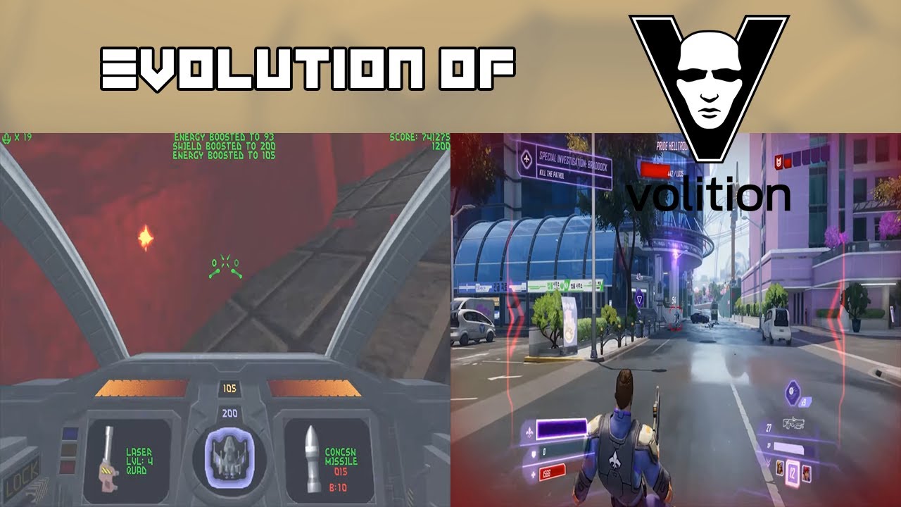 Evolution of Volition, Inc. (Parallax Software) Games