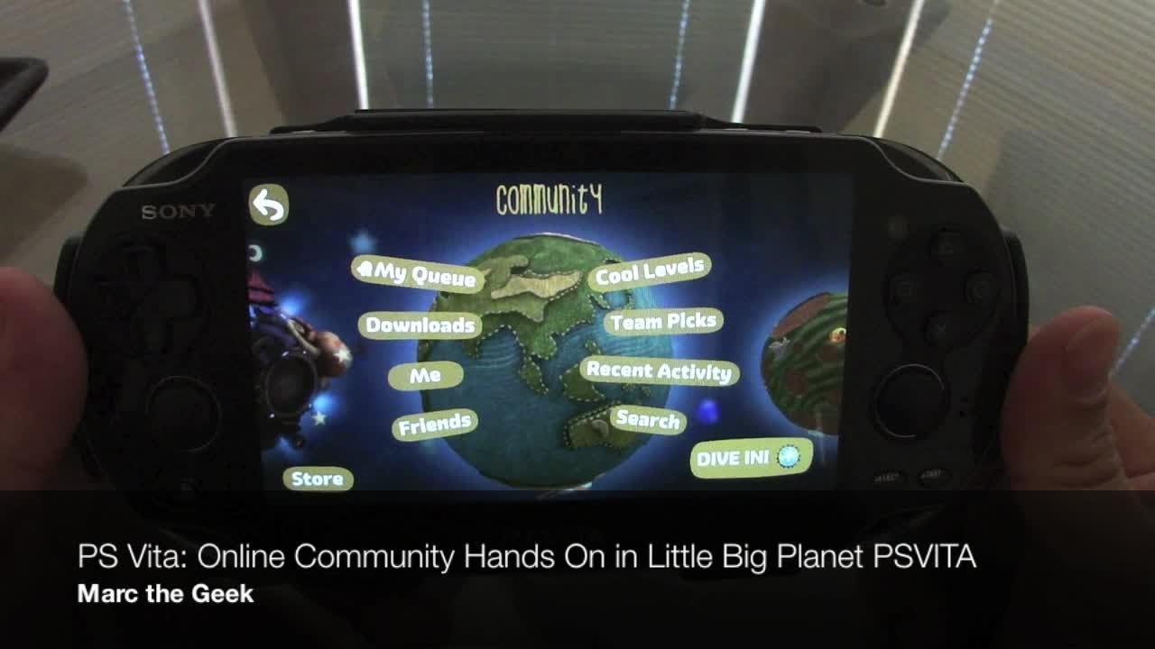 PS Vita — Онлайн-сообщество: практическое участие в Little Big Planet