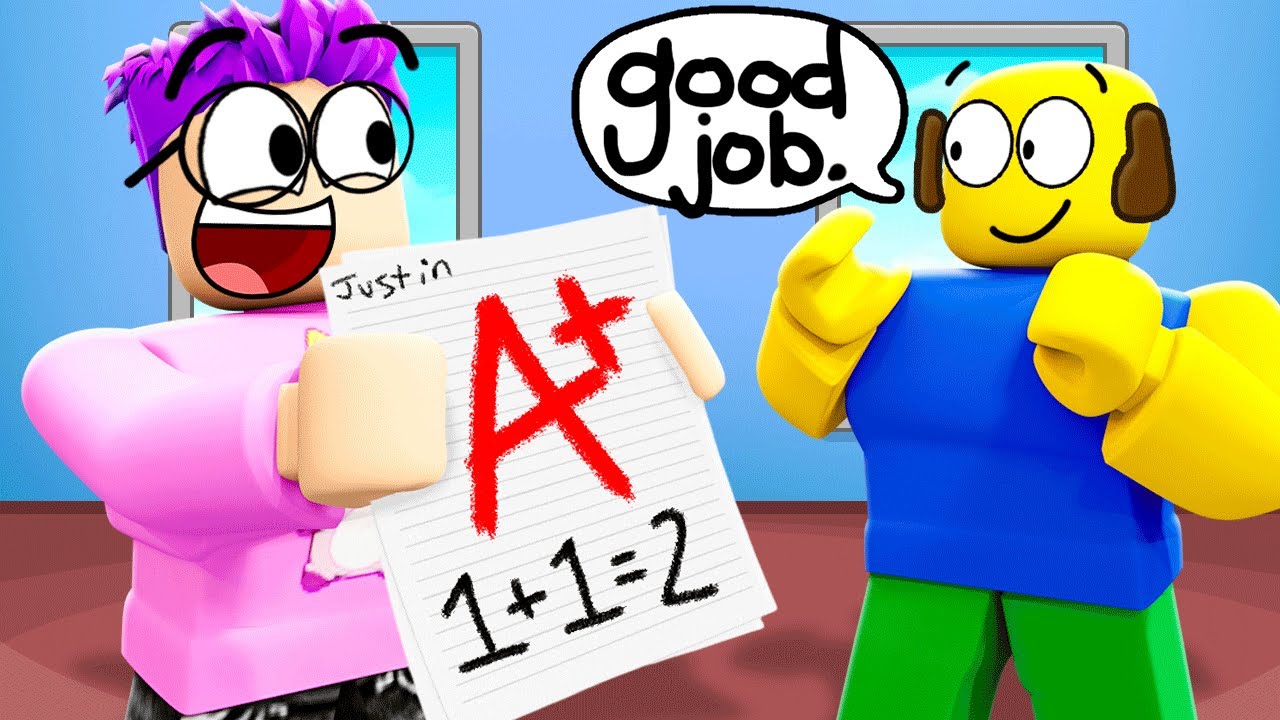 ОЙ, МЫ ПРОВАЛИЛИ НАШ ТЕСТ ПО МАТЕМАТИКЕ В ROBLOX!? (СЕКРЕТНЫЙ ХОРОШИЙ КОНЕЦ РАЗБЛОКИРОВАН!)