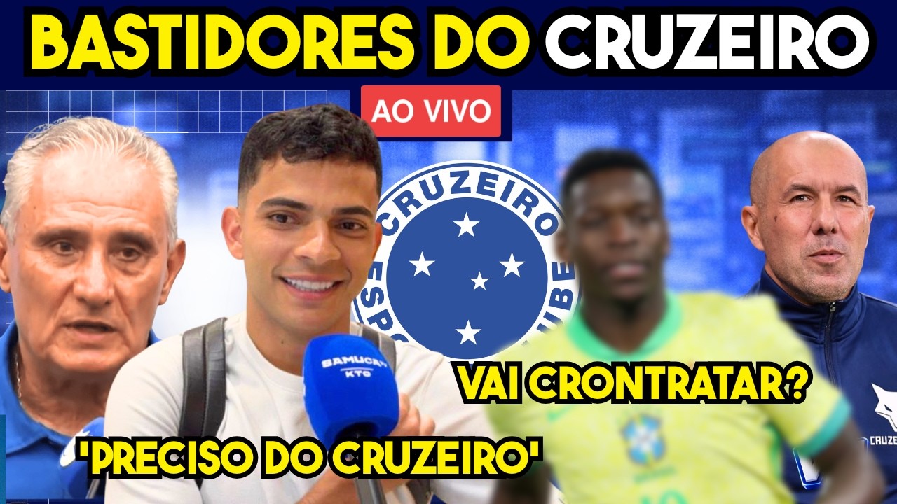 CRUZEIRO VOLTA A CONTRATAR BRUNO RODRIGUES VAI JOGAR   - BASTIDORES DO CRUZEIRO