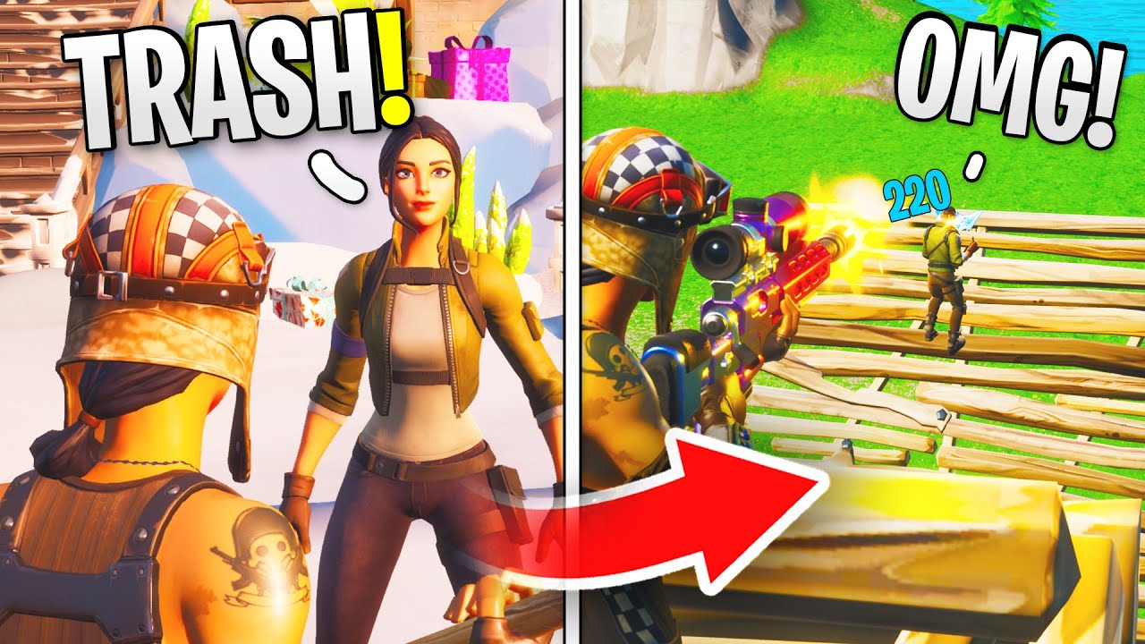 This Toxic Default Wanted to 1v1... (Fortnite Playground Fill)