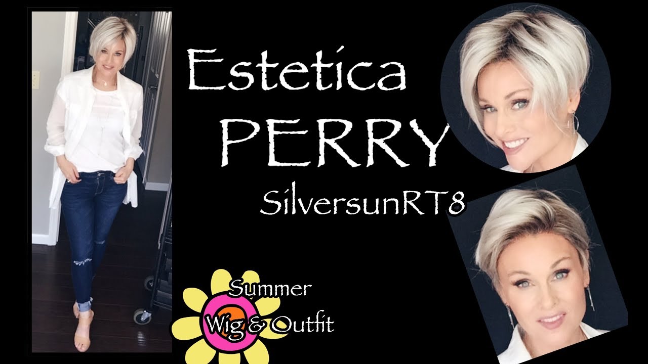 Estetica PERRY Wig Review | SILVERSUNRT8  | WIG & OUTFIT! #tazswigcloset