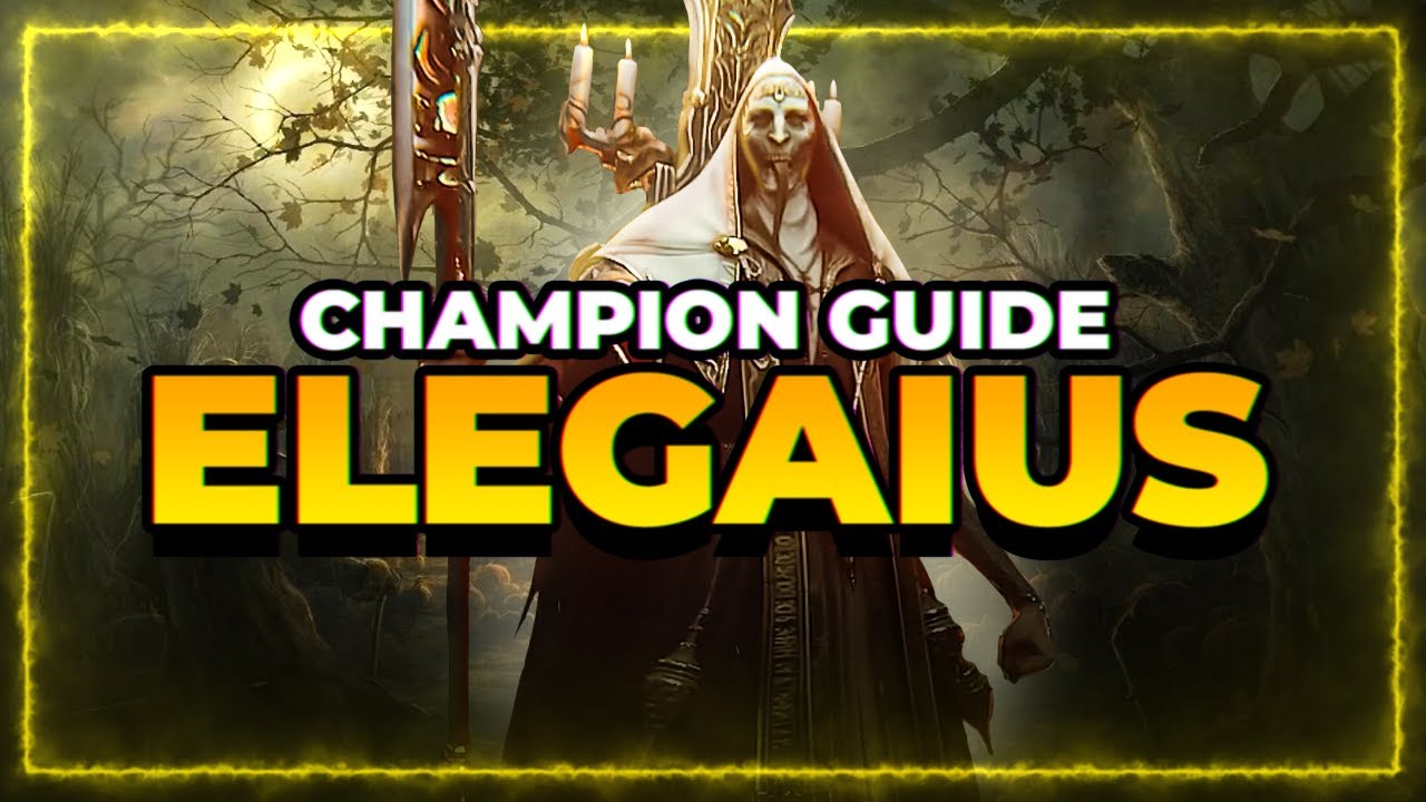 Гайд по чемпиону Elegaius! Стоит ли качать?! | RAID: Shadow Legends