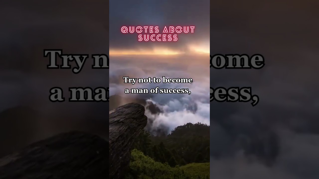 Quotes About Success: A man of value 