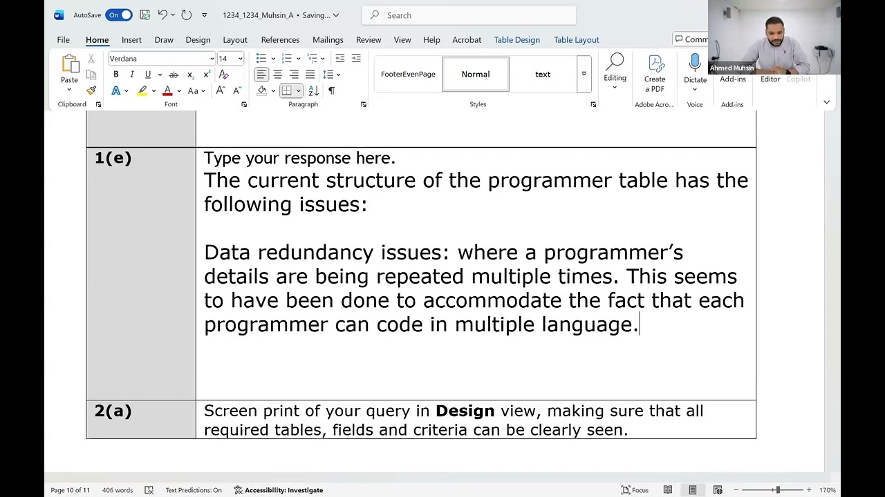 Lesson 33-Unit 4–2021 October Unit 4 Past Paper (Part 3) - Edexcel IAL IT (Preparing for 2026 Exams)
