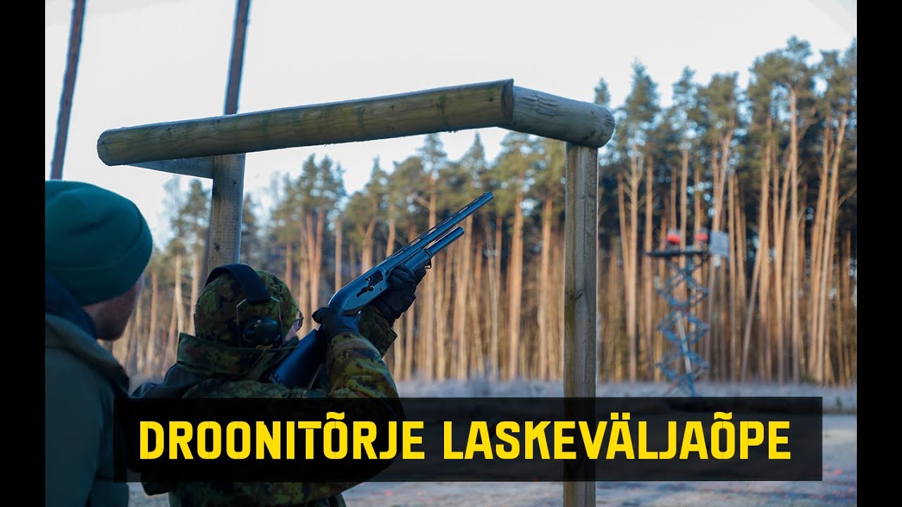 Väljaõpe - Kaitseliidu valveteenistuse droonitõrje laskeväljaõpe