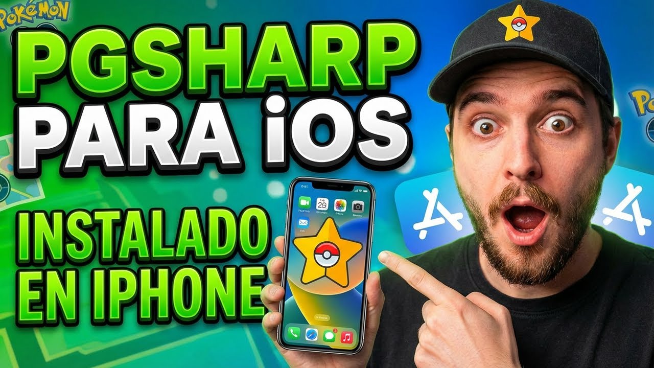 ✅ Cómo DESCARGAR PGSharp para iOS | Instalar PG Sharp en iPhone/iPad 2026