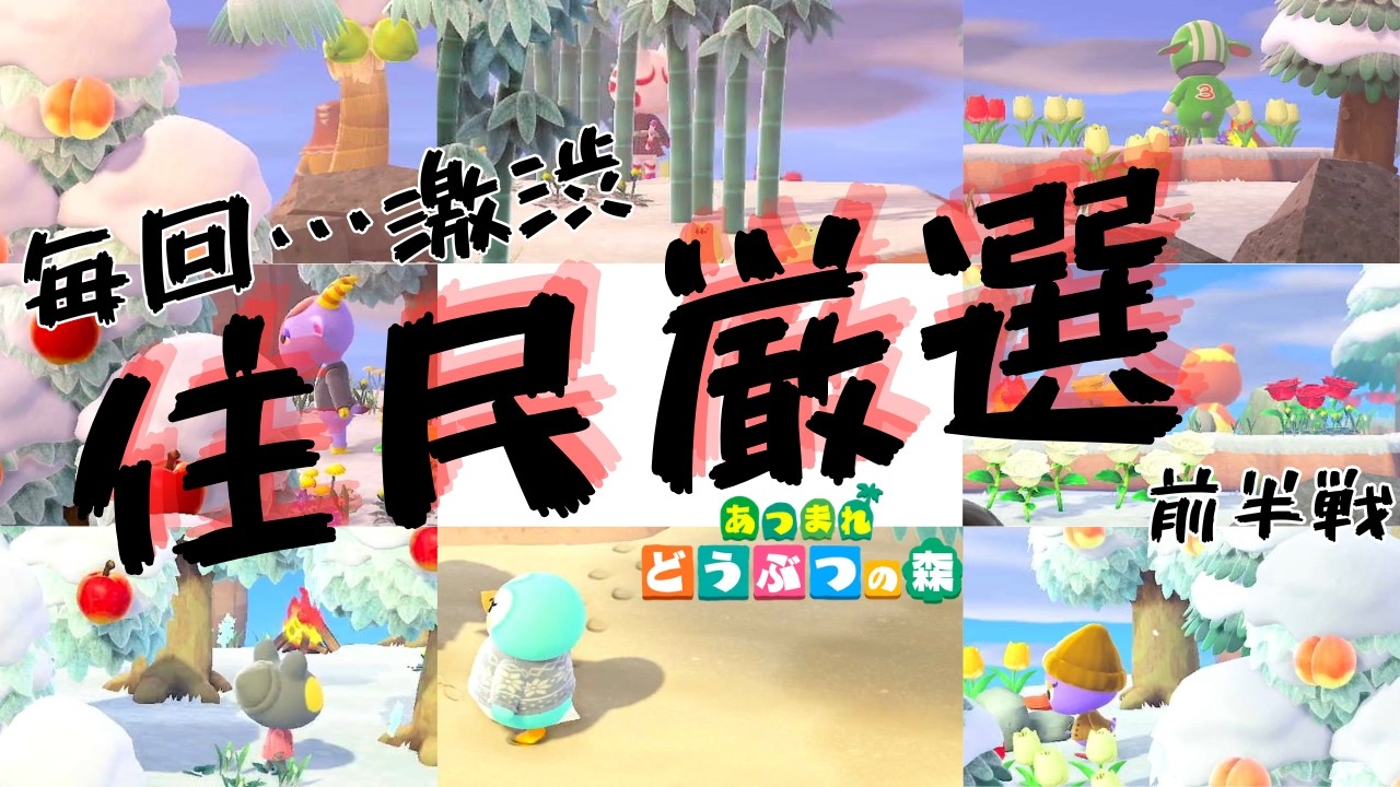 激渋！？住民厳選☆【あつまれ どうぶつの森】Level５６