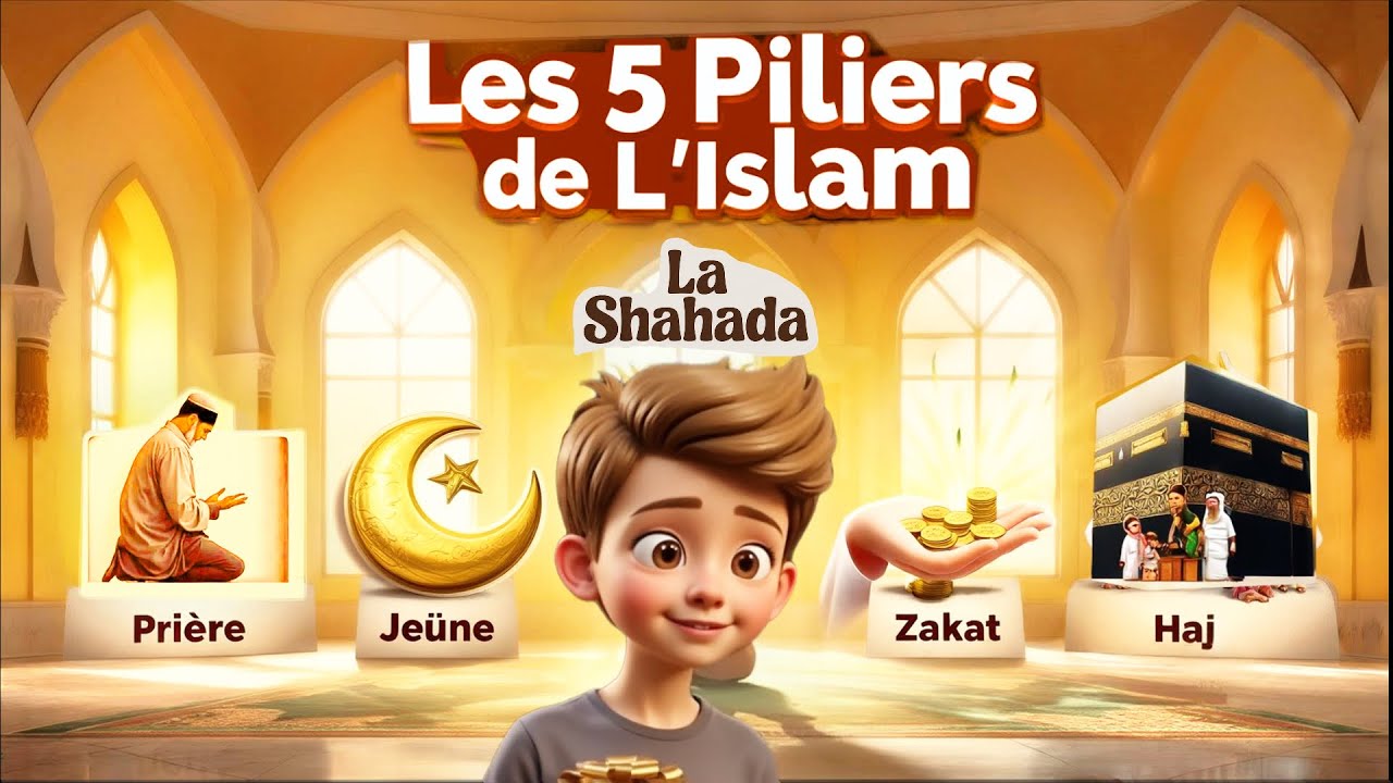 Les 5 Piliers de l'islam REVELÉS aux enfants | dessin animé islamique en français