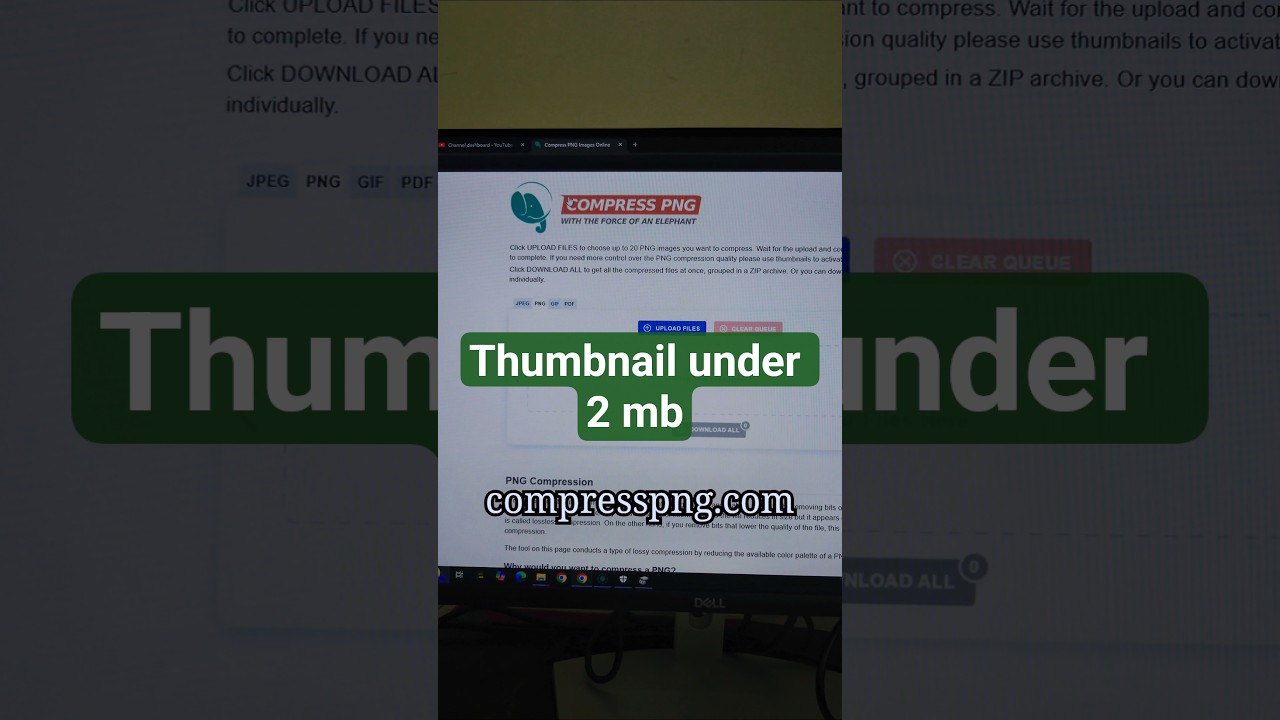 YouTube thumbnail under 2mb #shorts