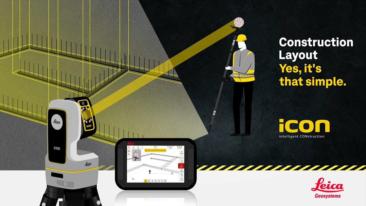 Leica iCON trades - The solution for Construction Layout