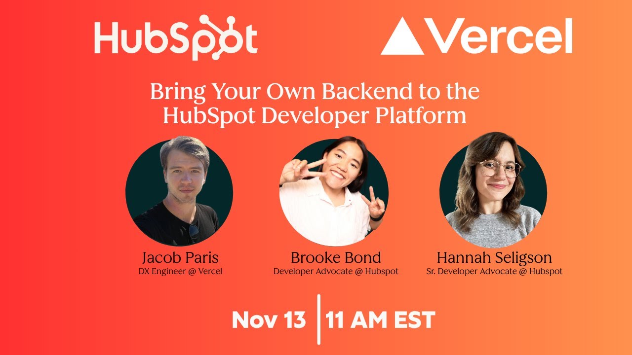 Bring Your Own Backend to the HubSpot Developer Platform