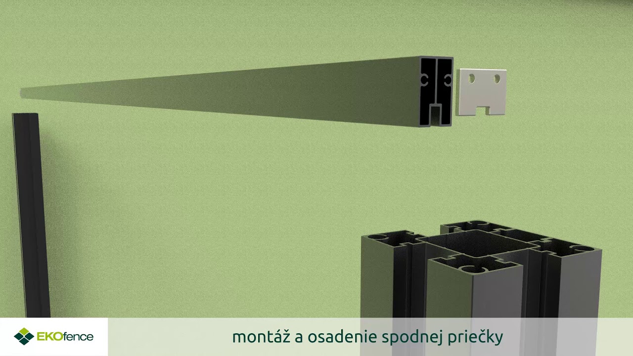 Montáž WPC plotového systému