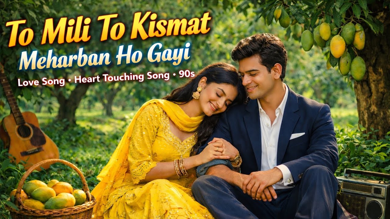 “To Mili To Kismat Meharban Ho Gayi ❤️ | Heart Touching Love Song | 90s Romantic Song