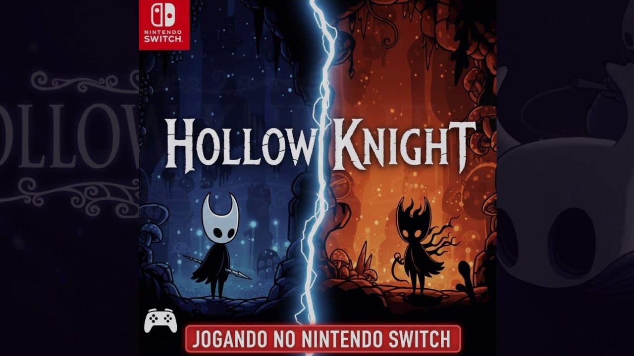 JOGANDO HOLLOW KNIGHT: A obra-prima INDIE no Nintendo Switch! #hollowknight #nintendo #gameplay 