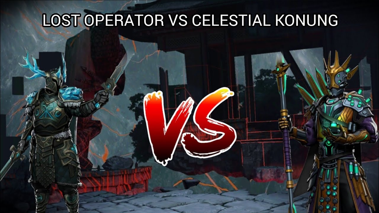 CELESTIAL KONUNG VS LOST OPREATER | SHADOW FIGHT 3 ☠️