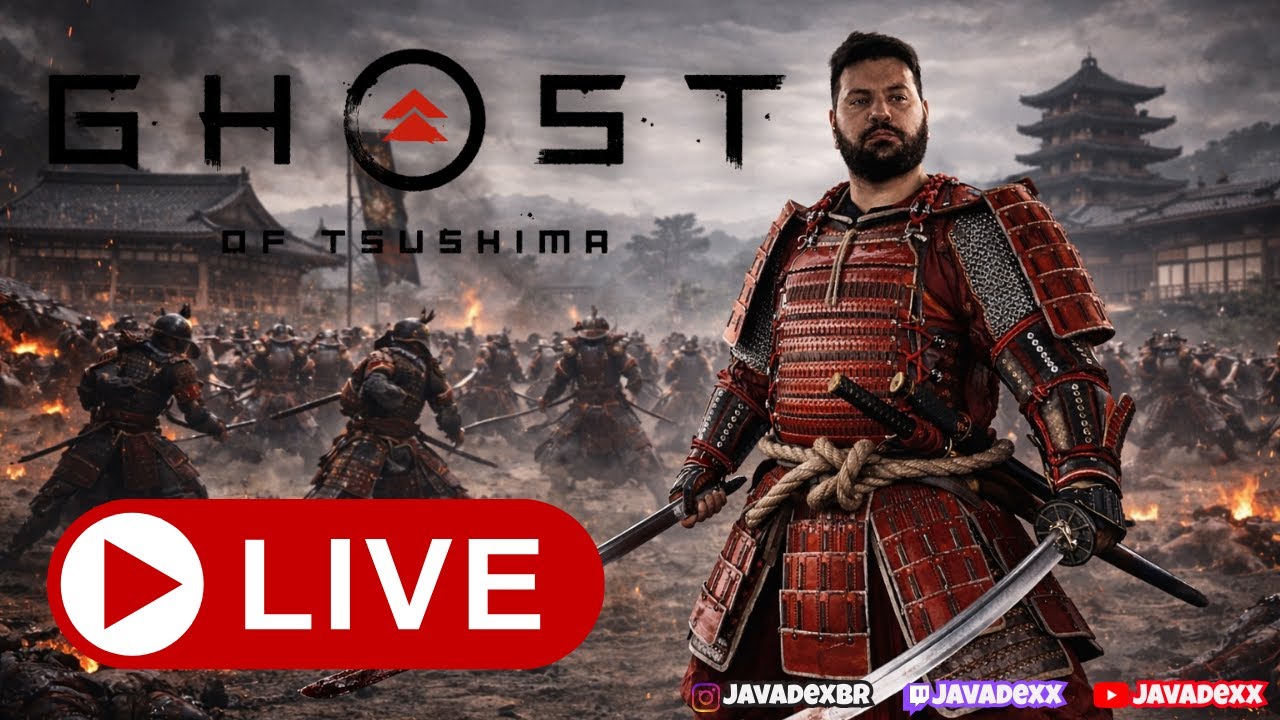 Ghost of Tsushima AO VIVO | História Completa