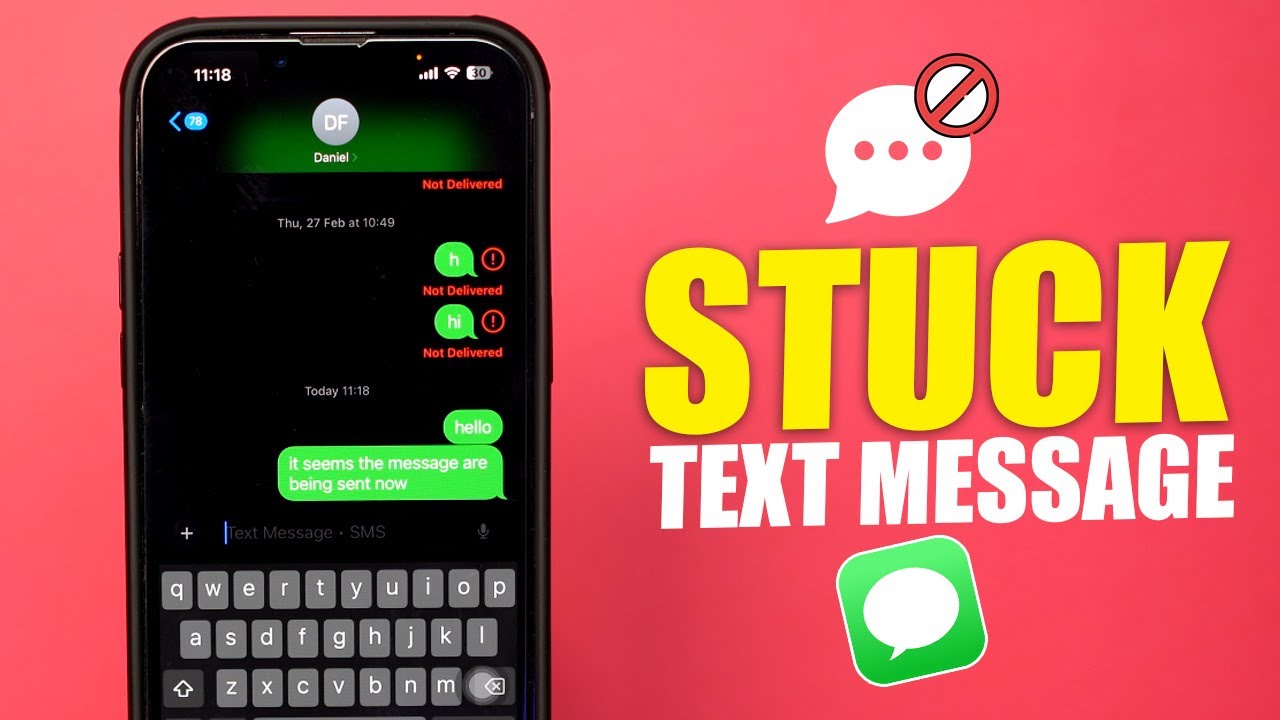 Fix iPhone Stuck on Text Message Screen | iPhone Freeze on Text Message