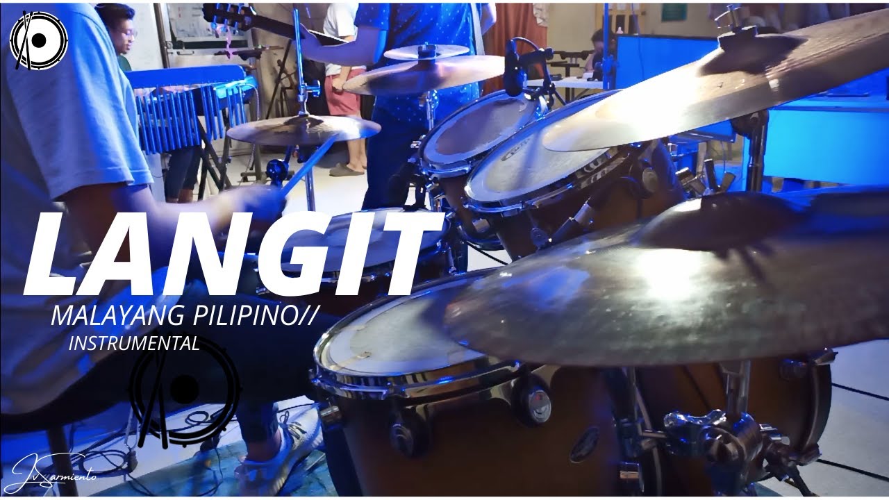 Langit Malayang Pilipino // Instrumental // Drum Cover // JV Sarmiento