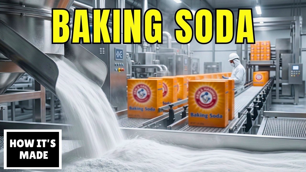 How Baking Soda Is Made - And Why It Does Everything