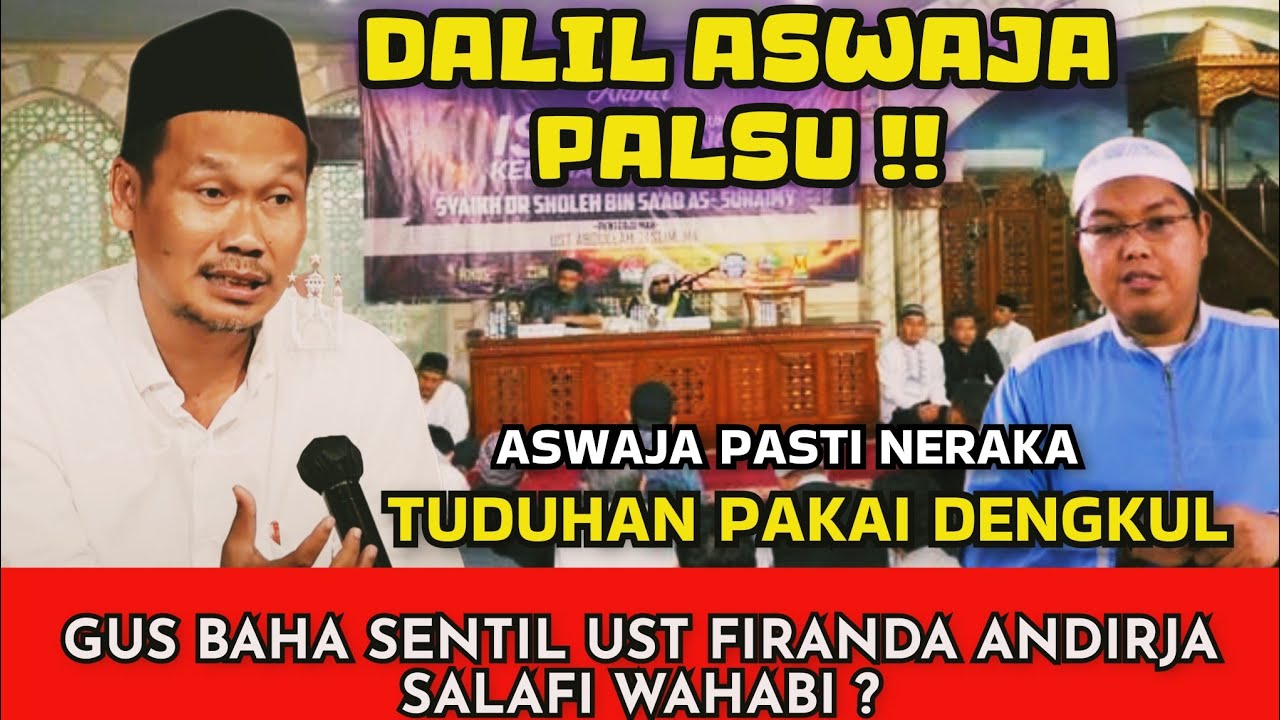 GUS BAHA BUNGKAM PROPAGANDA UST FIRANDA ANDIRJA ‼️