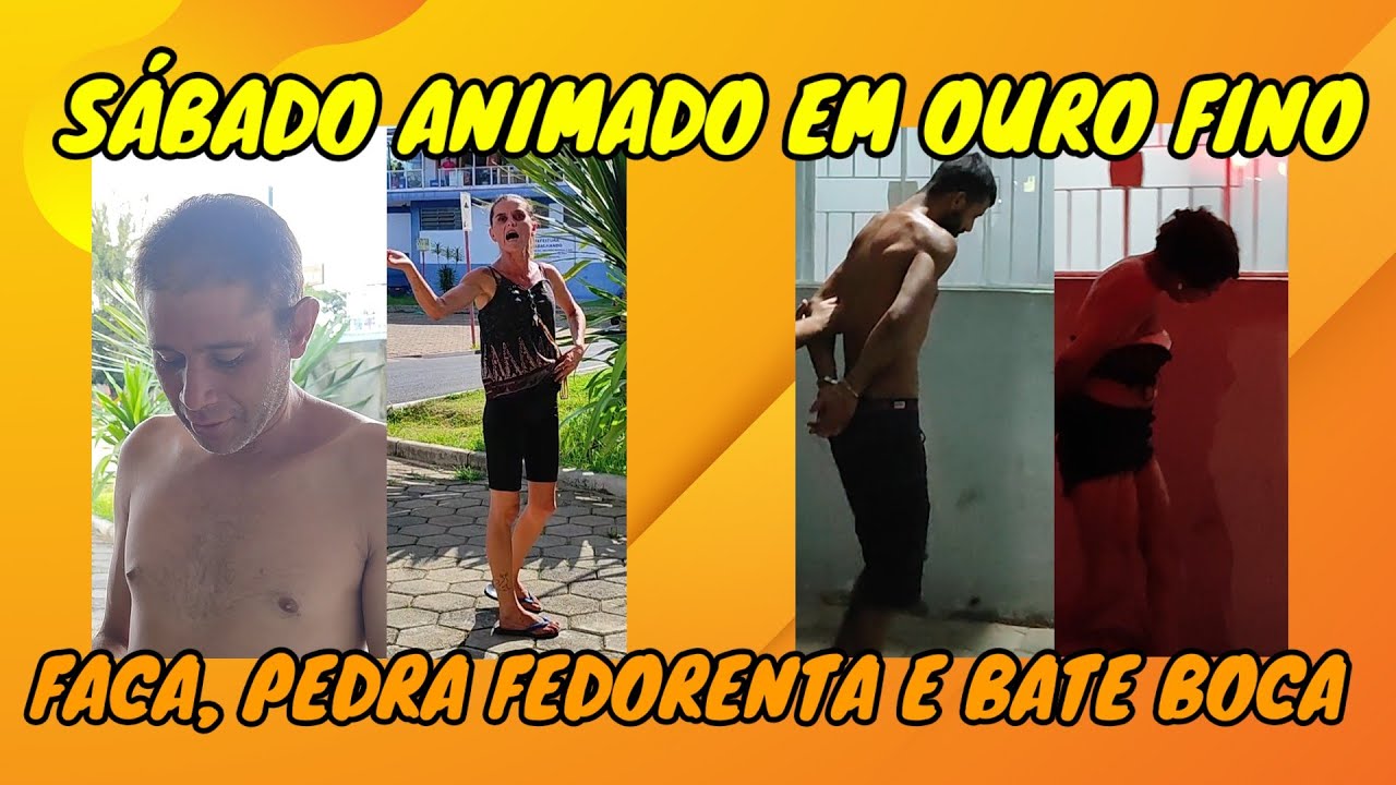 SABADO ANIMADO EM OURO FINO - F4C4, PEDRA FEDORENTA E BATE BOCA