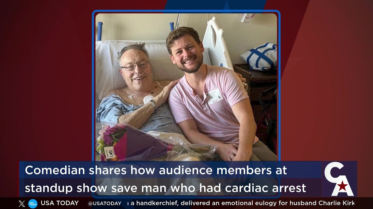 Comedian Drew Lynch Recounts Audience Saving Heart Attack Victim