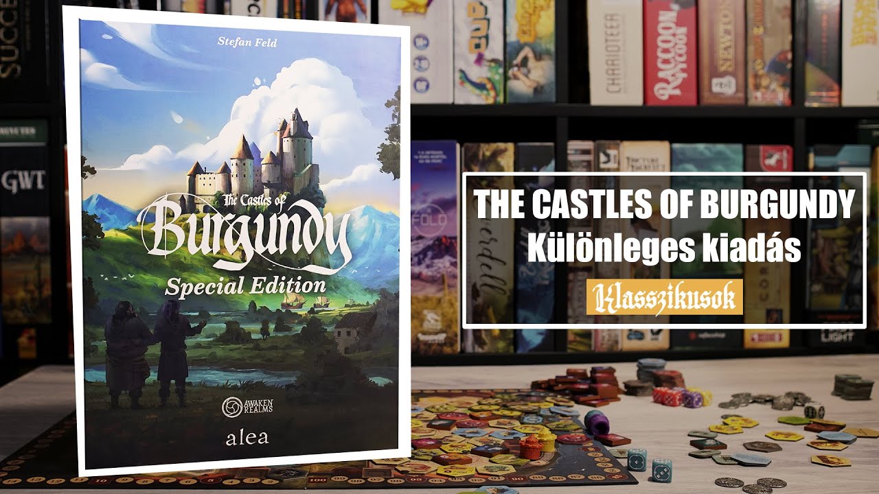 5 &eacute;s f&eacute;l kil&oacute;nyi klasszikus | The Castles of Burgundy - K&uuml;l&ouml;nleges kiad&aacute;s
