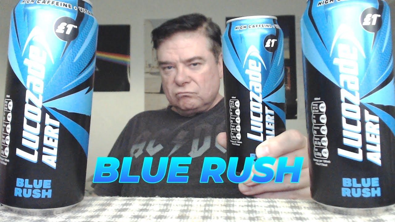 ASMR — Впервые пью Lucozade BLUE RUSH