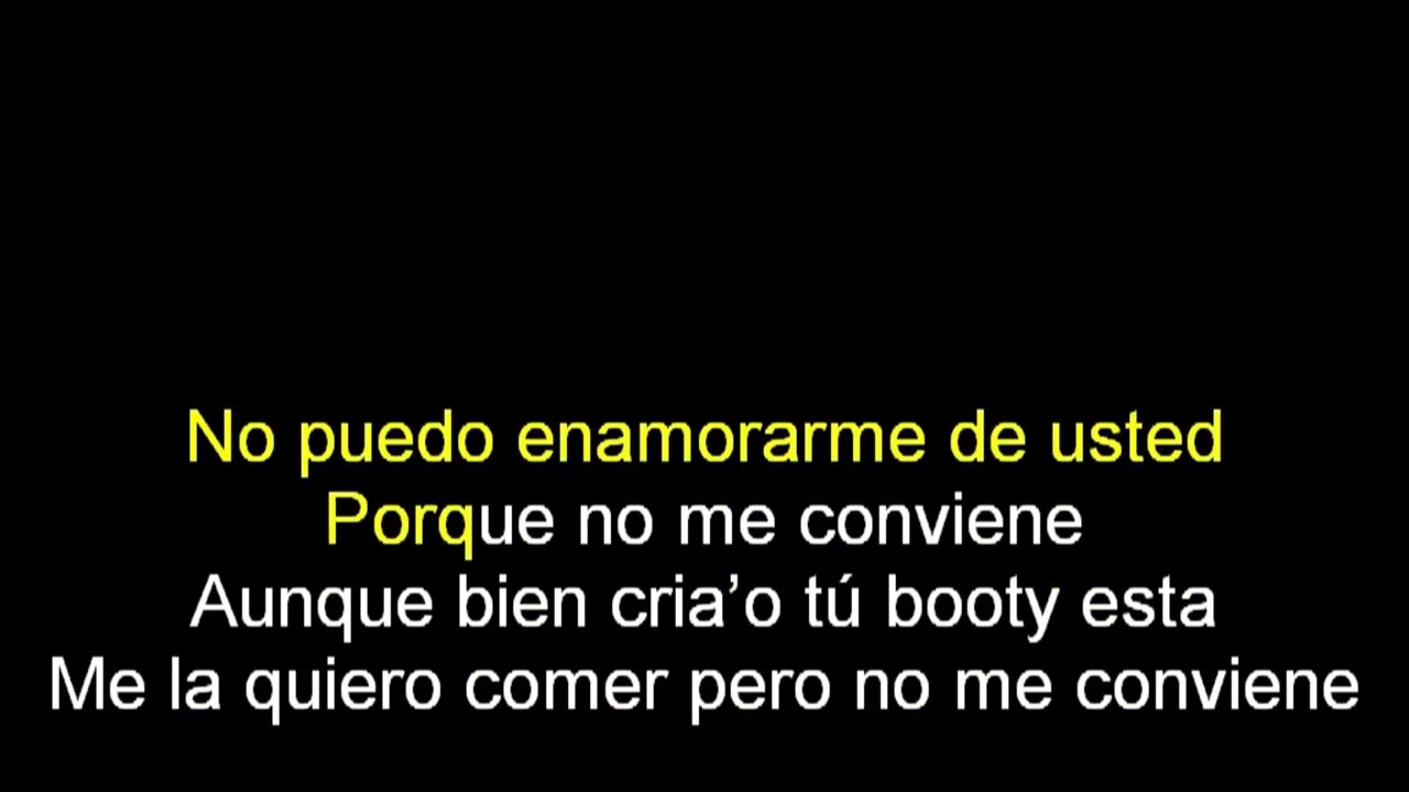 Karaoke- Jowell y Randy- Shorty