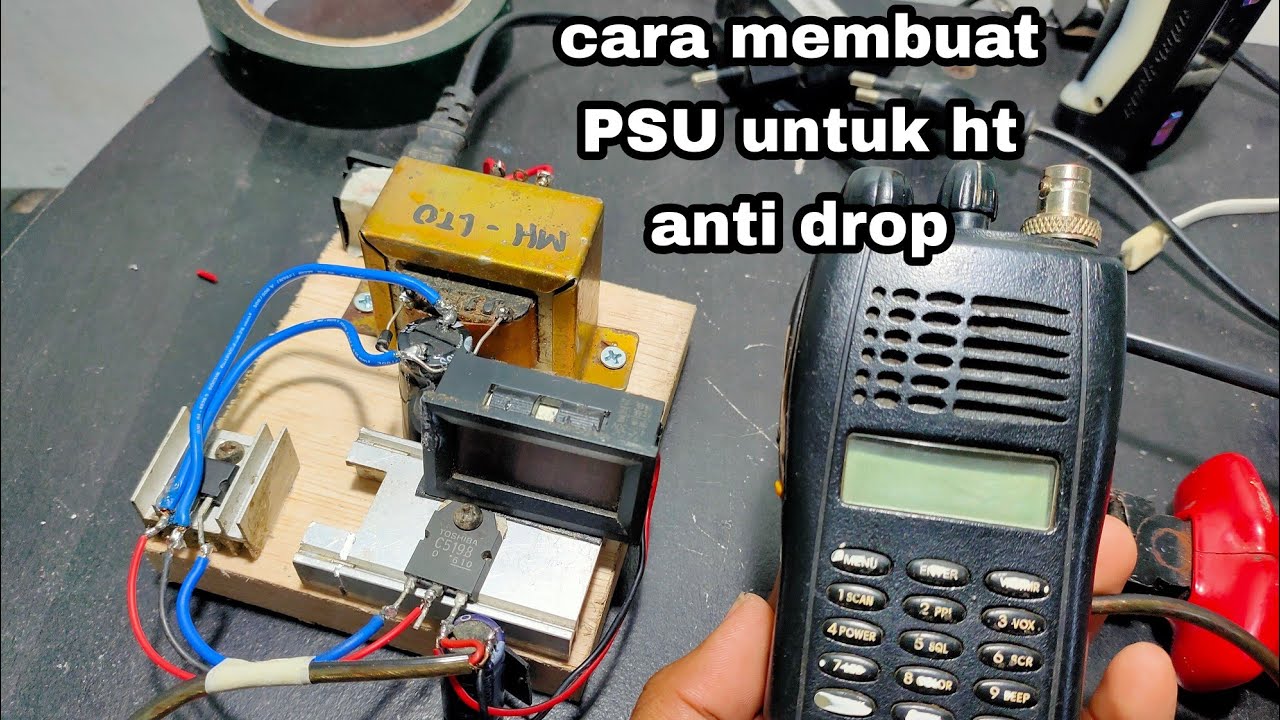 cara membuat PSU untuk HT anti drop/rekomendasi pake trafo 3A