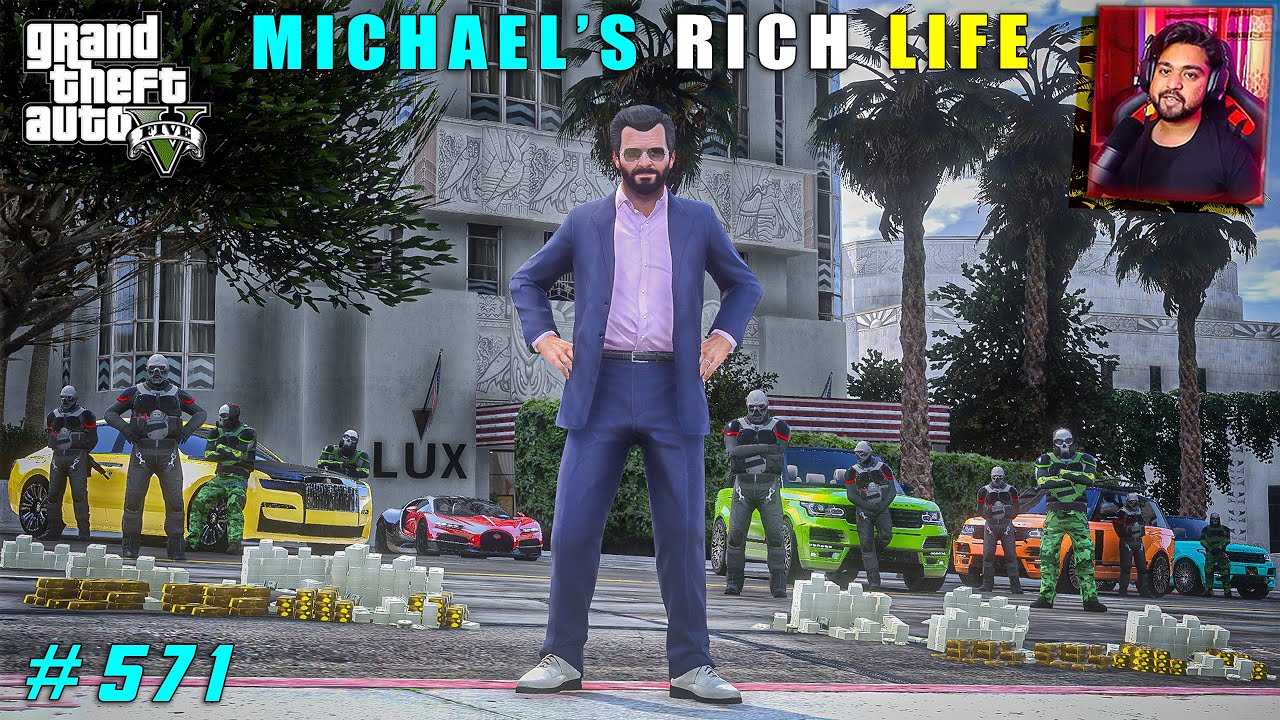 Finally Michael's Luxurious Life In Los Santos | Gta V Gameplay