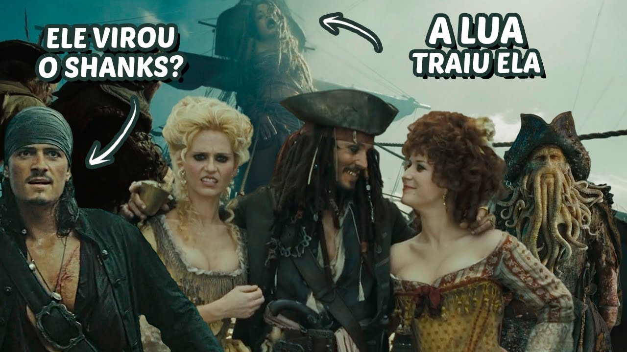 O DAVY JONES AMAVA A CALYPSO E A TRAIU? ELE ERA O XIMBINHA?