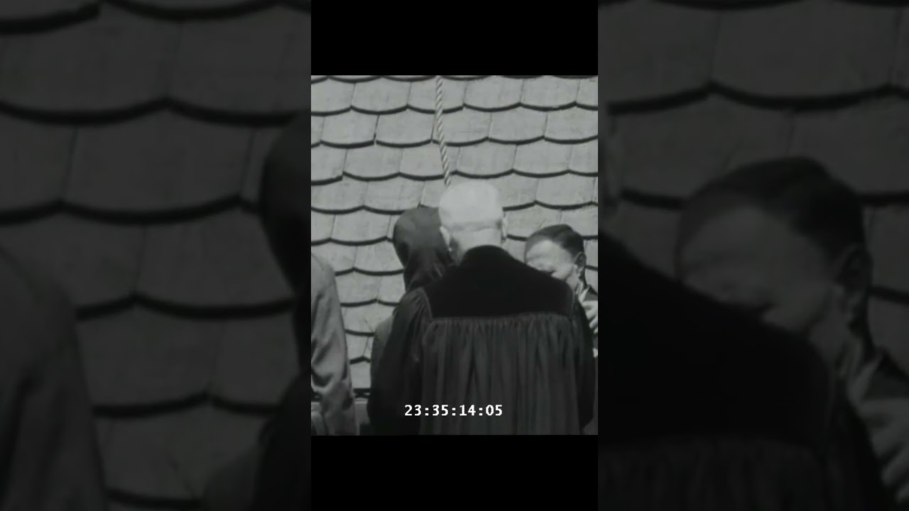 Казнь Франца Бёттгера &mdash; жестокого надзирателя Дахау
