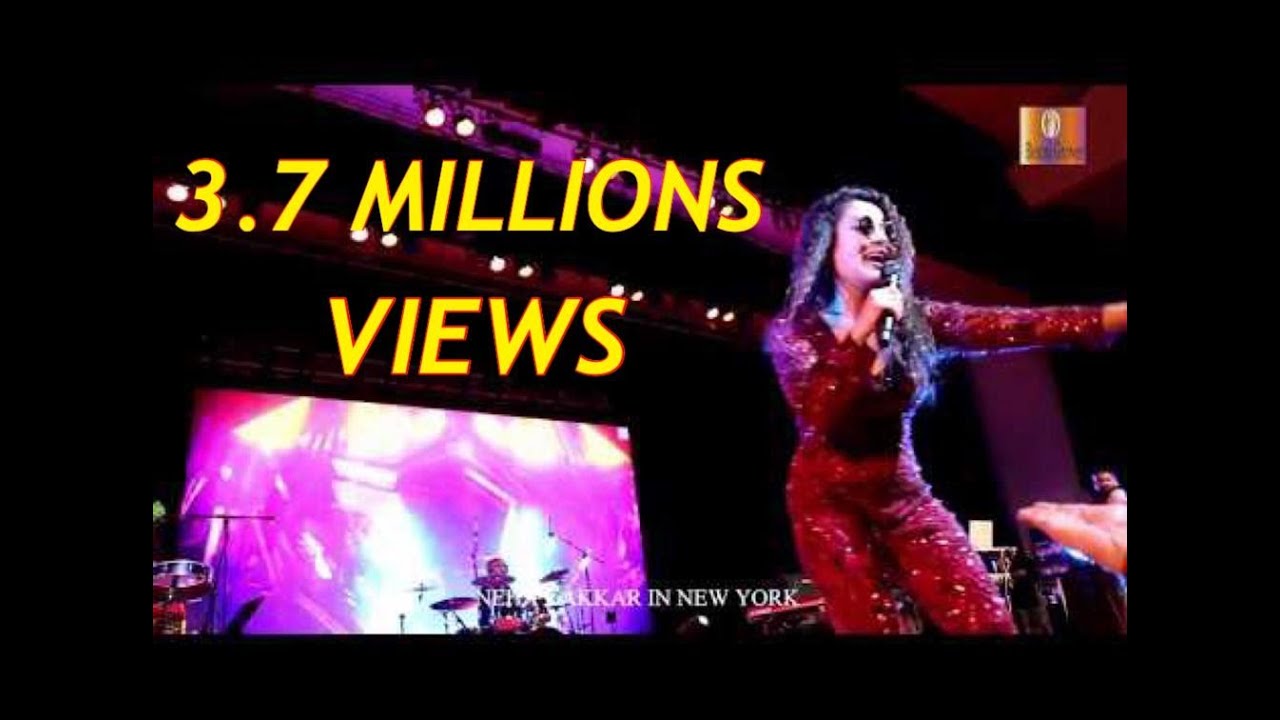 BABU JI ZARA DHEERE ( SONU KAKKAR AND NEHA KAKKAR ) LIVE  IN NEW YORK || 4K OFFICIAL VIDEO ||