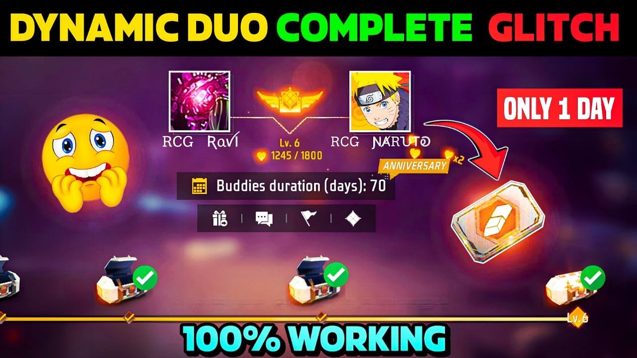 Dynamic Duo Complete Just 2 Minute 🤯how to increase dynamic duo points 😎